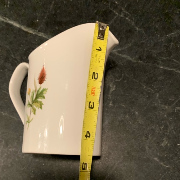 JOHNSON BROTHERS |  1960's Brookside Creamer Ironstone. England Cattails. - Picture 7 of 10